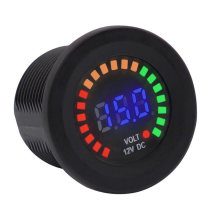 LED DC Digital Display Voltmeter Panel Waterproof Tester Volt Gauge